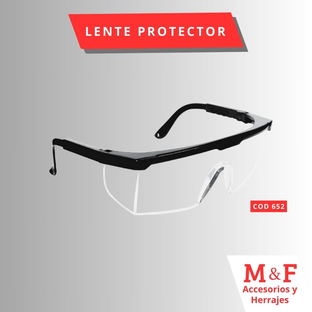 Lente Protector Plástico 